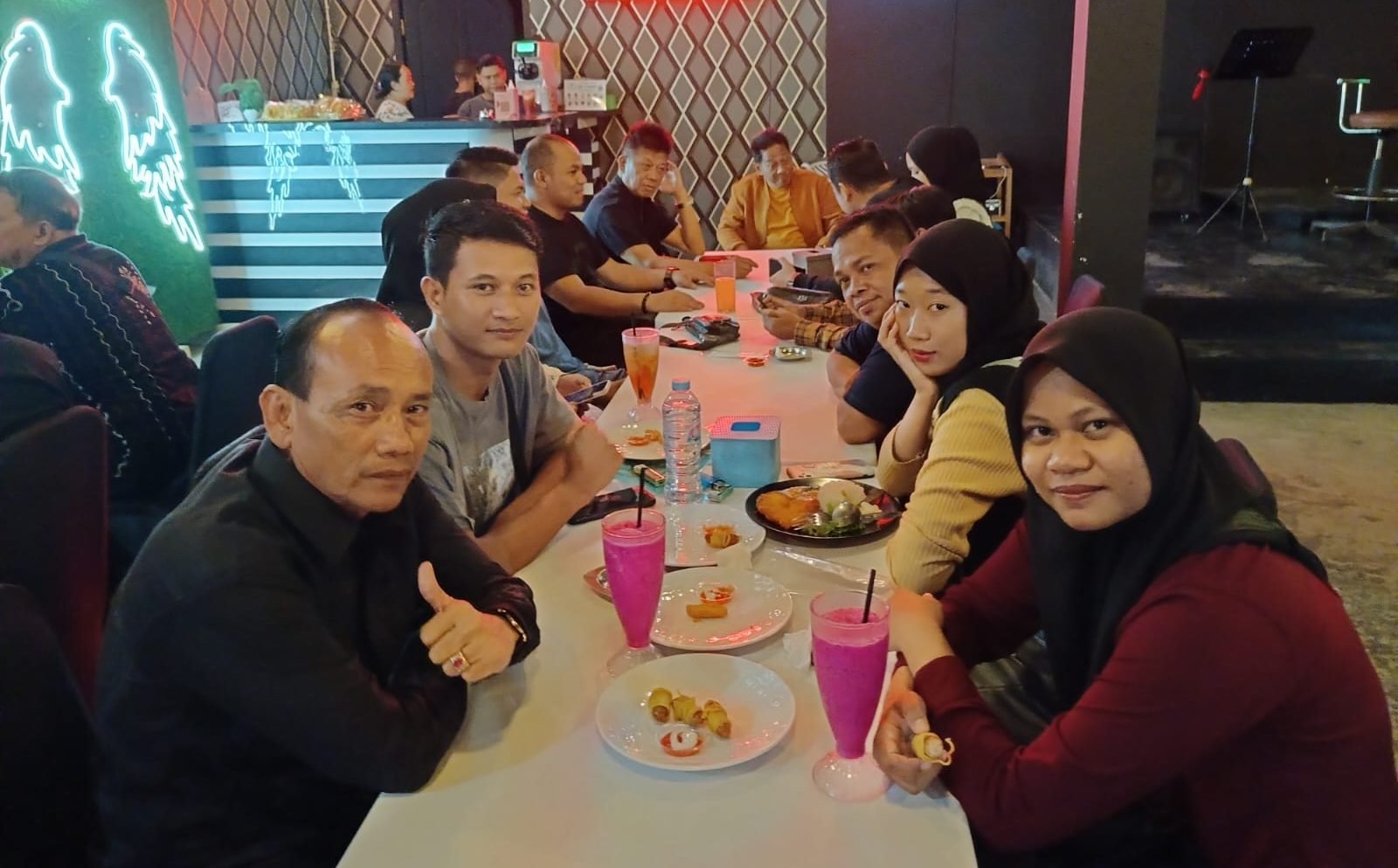 Silahturahmi Insan Pers Bersama Anggota Komisi VII DPR RI Dapil Kalteng, Dr. Willy M Yoseph