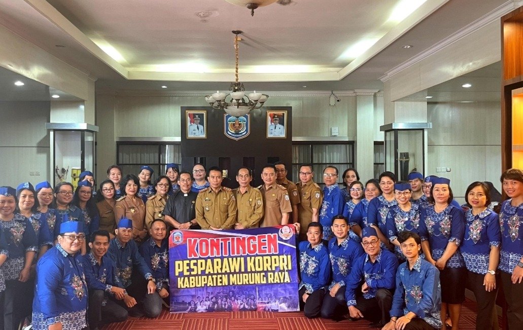 Murung Raya kirim 50 peserta Ikuti Pesparawi KORPRI IV Kalteng