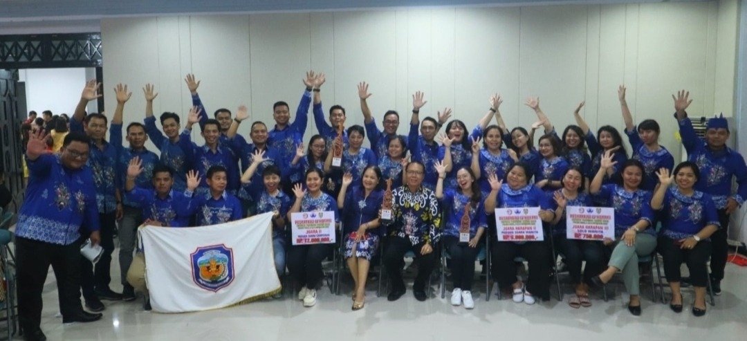 Keren! Pesparawi Murung Raya Juara II PSDC Korpri IV tingkat Provinsi Kalteng