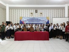 Foto bersama Ferdinand Wijaya, S.Pt., M.AP dengan Tim Perwakilan Dirje GTK , BGP serta Para Peserta Seleksi , Selasa, 3/10
