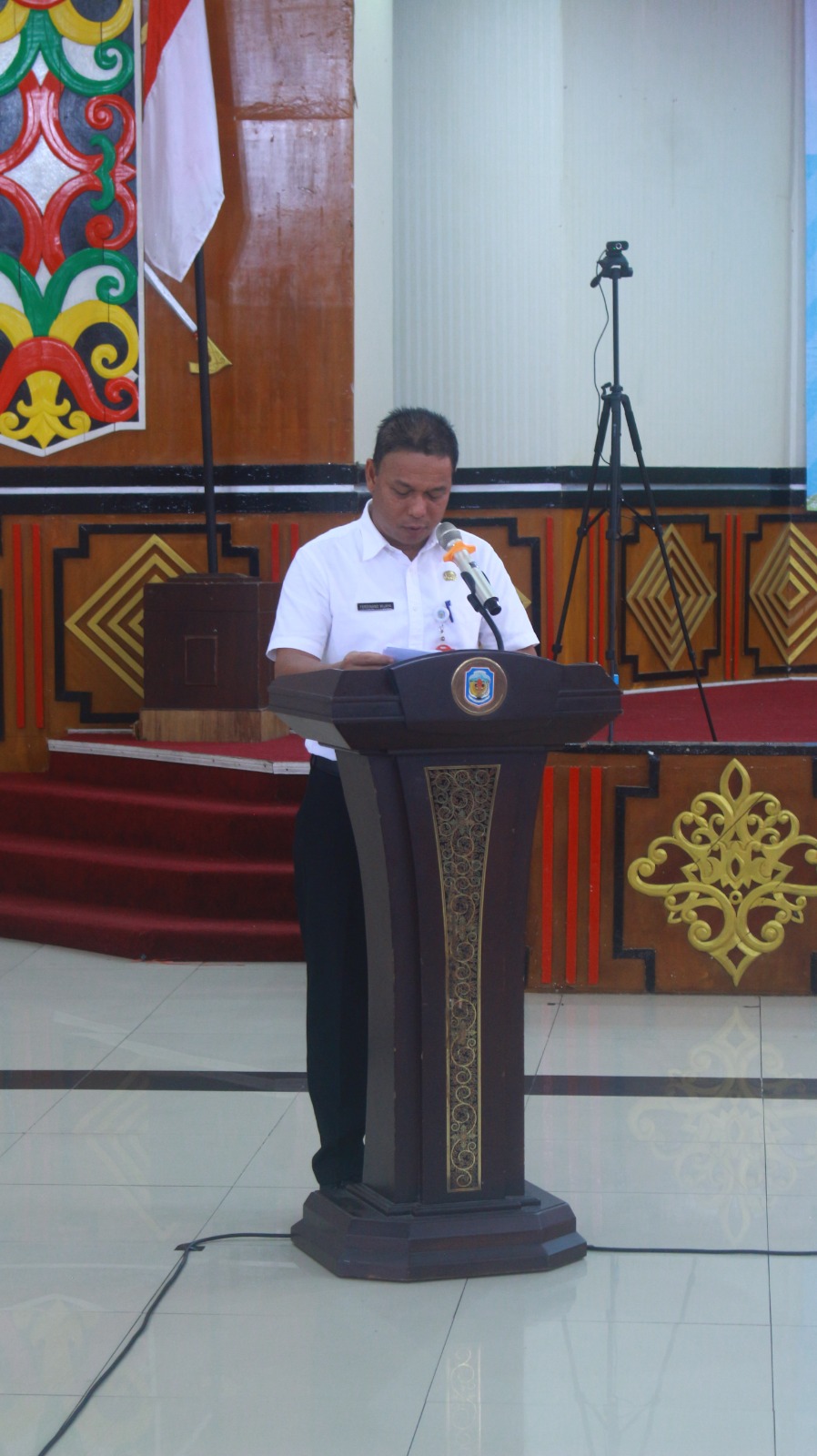 Kepala Dinas Pendidikan dan Kebudayaan Kabupaten Murung Raya, Ferdinand Wijaya, S.Pt., M.AP.