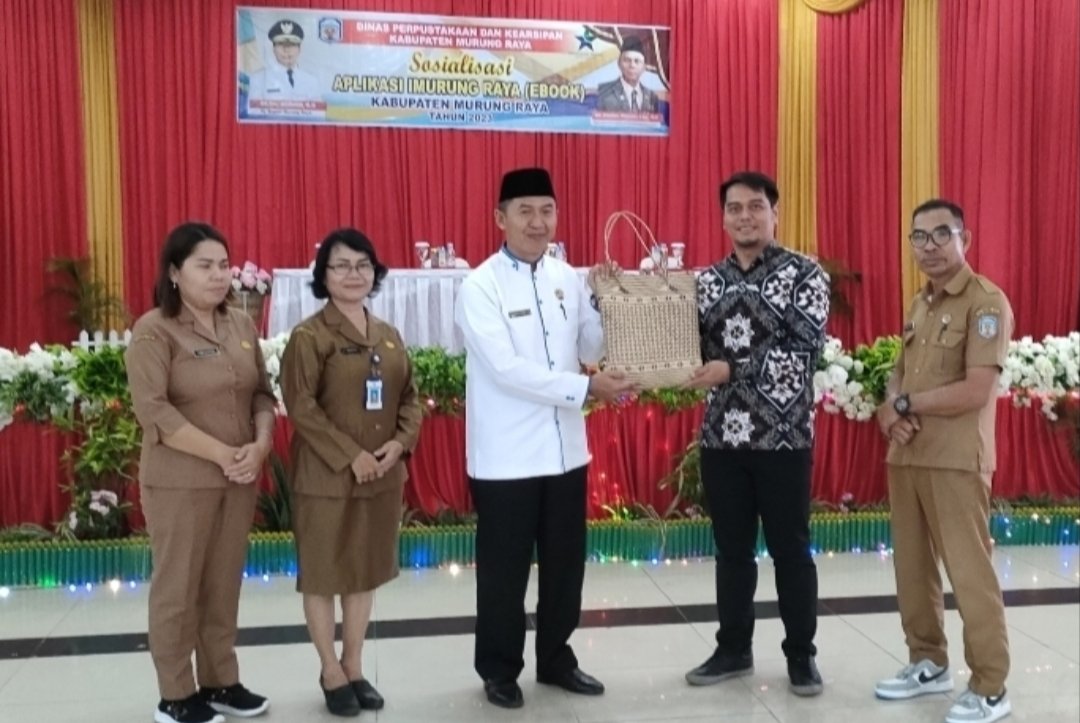 Dispursip Murung Raya Sosialisasi Aplikasi e-Book, Simak Manfaatnya