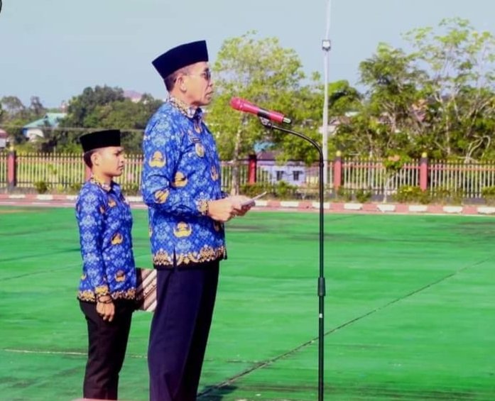 Pj Bupati Mura Hermon Pimpin Apel Gabungan, Ini Pesannya