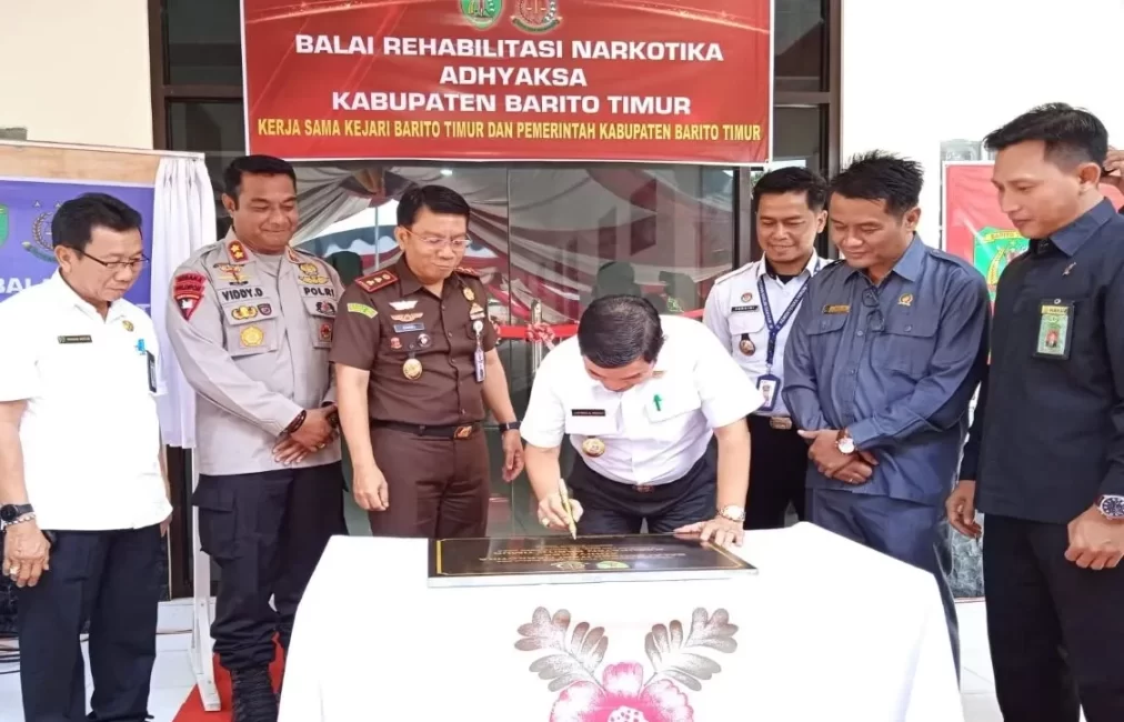 Bupati Bartim Resmikan Balai Rehabilitasi Narkotika