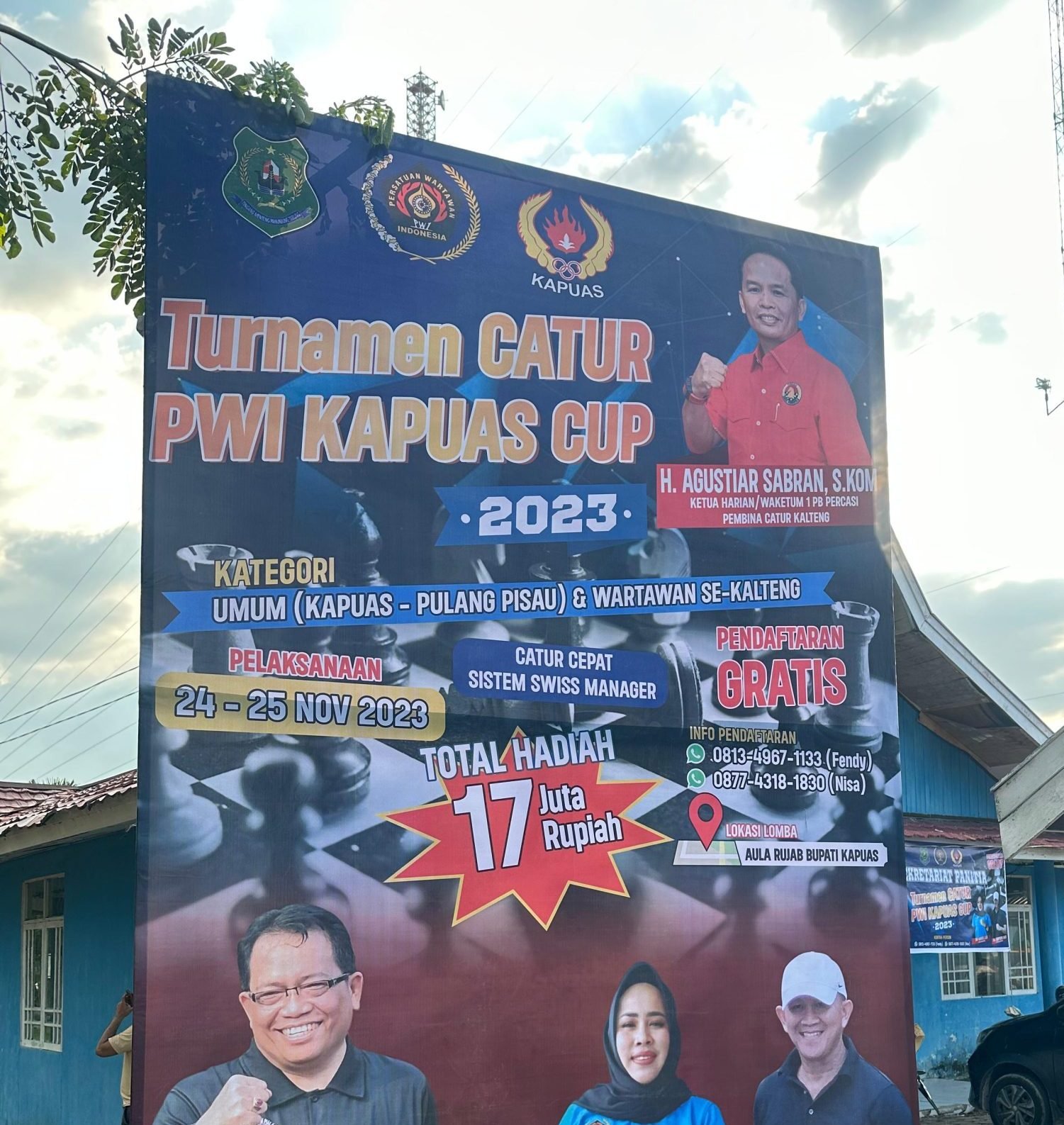 Melalui Turnamen Catur PWI Kapuas Cup Tahun 2023 Akan Segera Digelar
