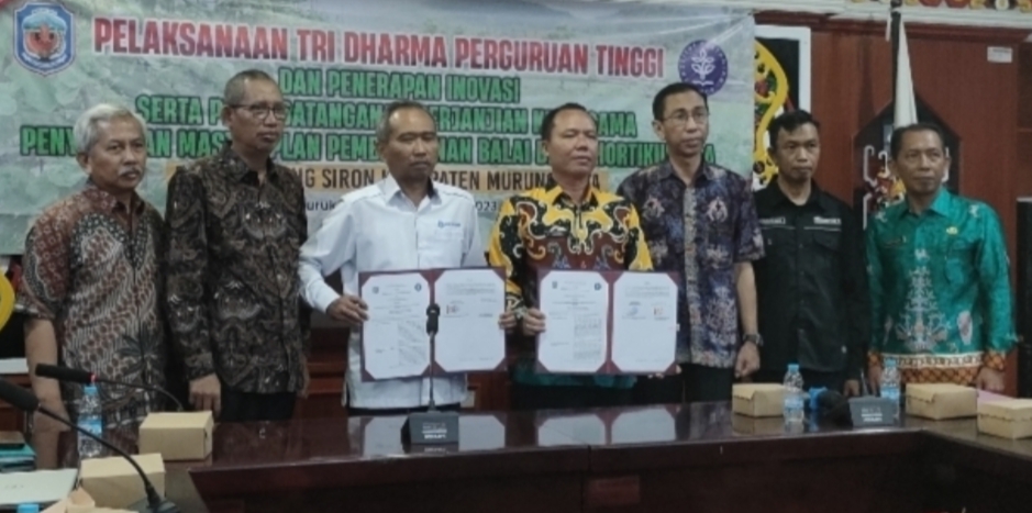 Pemkab Murung Raya Jalin Kerjasama dengan IPB Pengembangan Kawasan Hortikultura