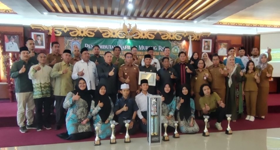 Murung Raya Krim Empat Kafilah Ikuti FSQ Nasional, Ini Pesan Pj Bupati
