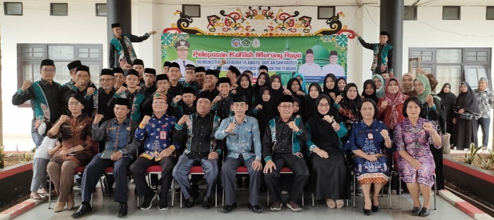 Plt Sekda Lepas Kafilah Murung Raya Ikuti MTQH XXXI di Pangkalan Bun