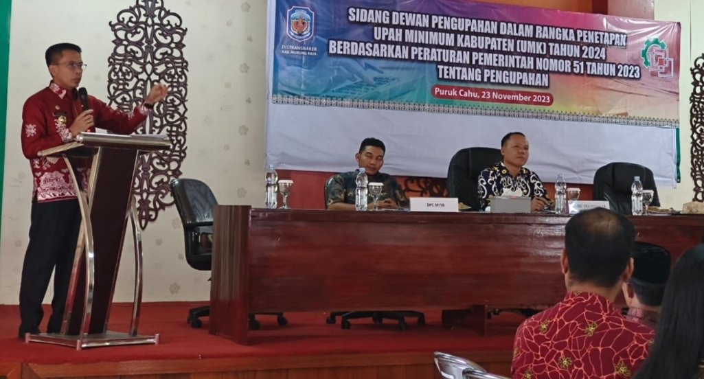 2024, UMK Murung Raya Naik Menjadi Rp 3.562.377