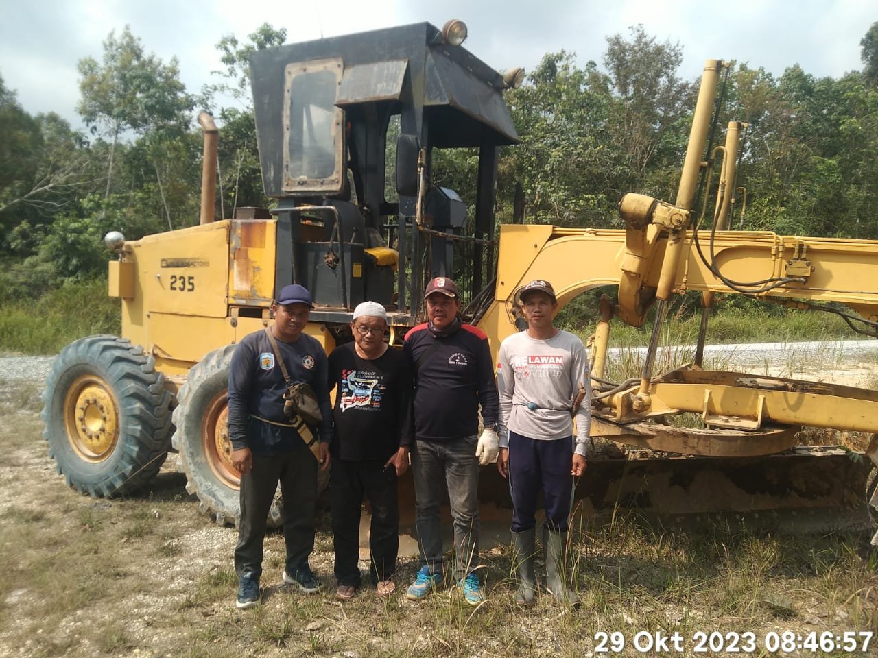 Kades Panu’ut Kecamatan Murung Surati PT. Pandu Jaya Gemilang Agung , Untuk Sampaikan Ucapan Terimakasihnya “