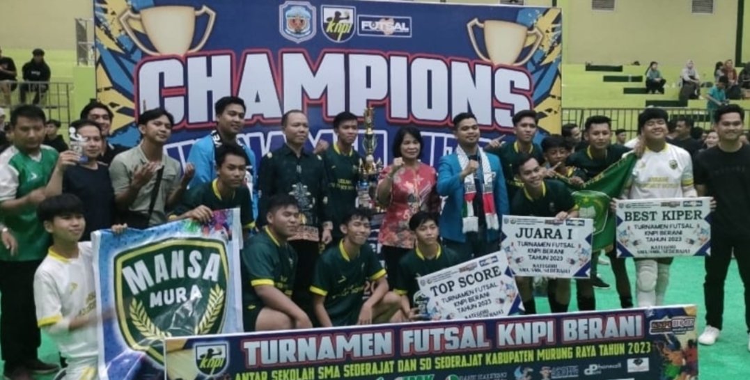 Asisten Sekda Tutup Turnamen Futsal KNPI, MANSA Juara