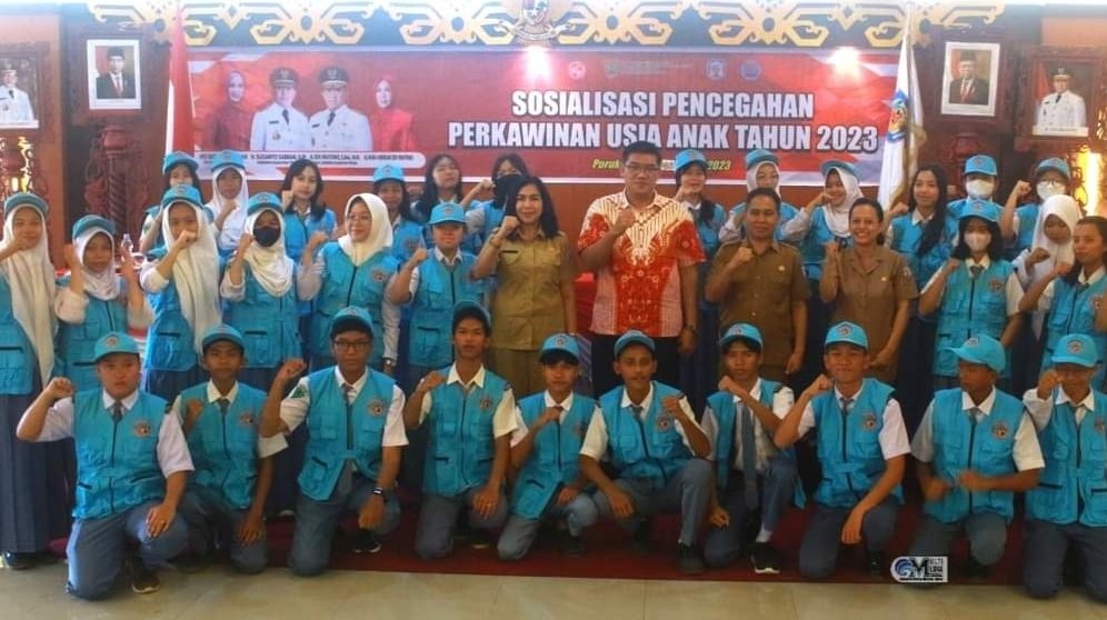 DP3A DALDUKKB Mura Sosialisasi Pencegahan Perkawinan Anak Usia Dini 