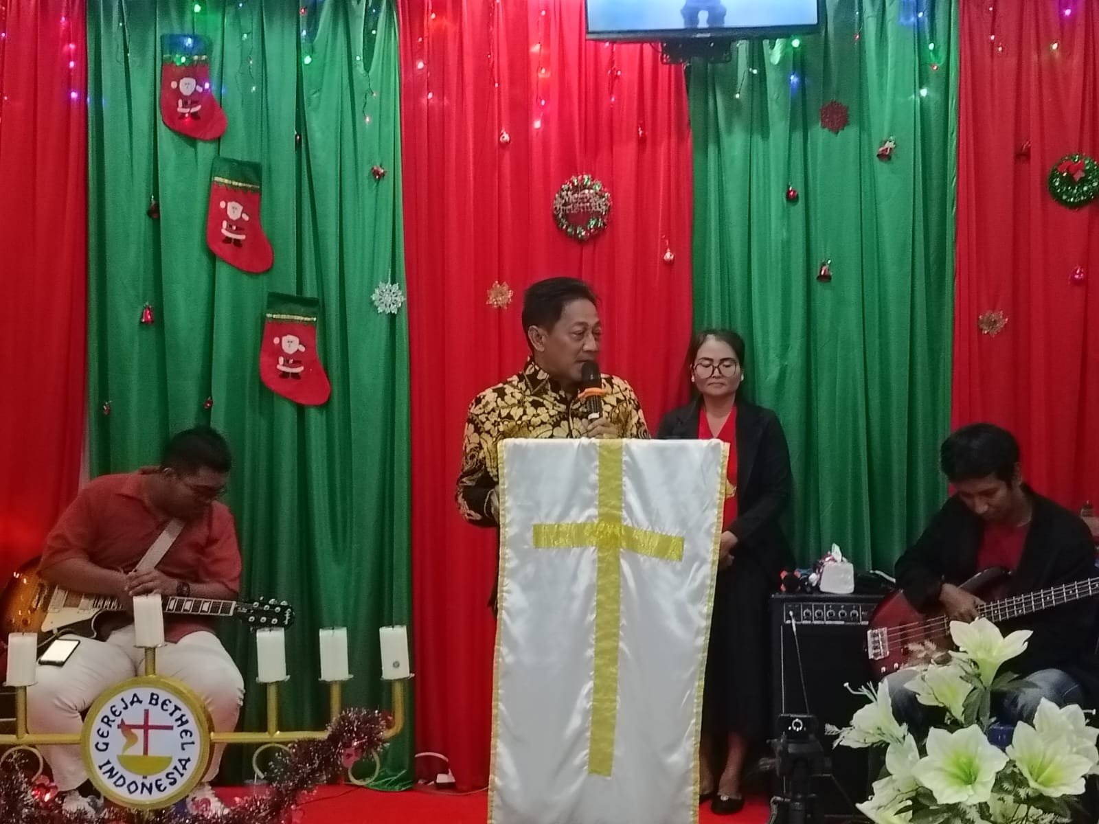 Heriyus M Yosep, S E Apresiasi Pertumbuhan GBI Harvest Di Tengah Kehidupan Masyarakat Majemuk Di Desa Danau Usung … !!  
