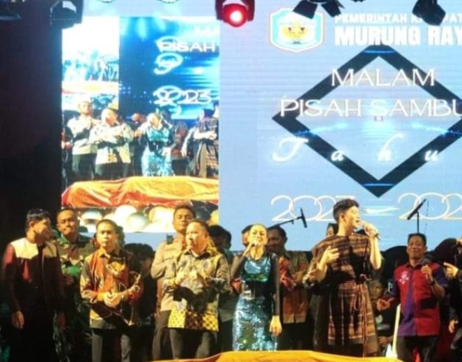 Perayaan Malam Tahun Baru 2024 di Kabupaten Murung Raya Semarak