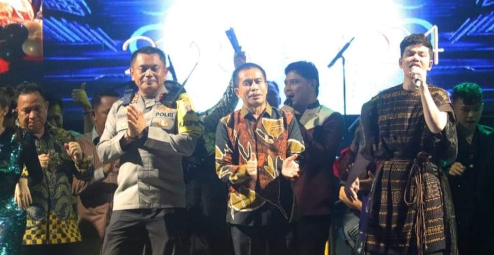 Pj Bupati Hermon Hadiri Perayaan Sambut Tahun Baru 2024, Begini Harapannya