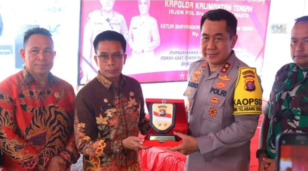 Pj Bupati Mura bersama Forkopimda Sambut Kunker Kapolda Kalteng
