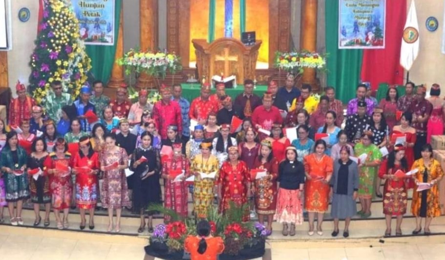Asisten III Sekda Hadiri Natal K3R Kabupaten Murung Raya