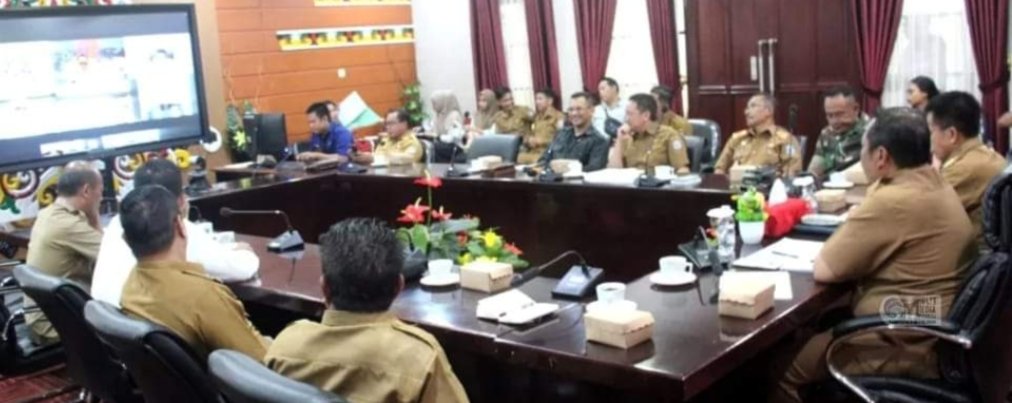 Pemkab Murung Raya Ikuti Rakor Pengendalian Inflasi Daerah Tahun 2024