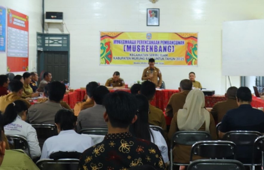 Hermon Perdana Musrenbang di Kecamatan Seribu Riam