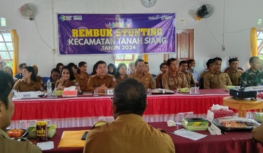 Pj Bupati Hermon Buka Musrenbang Kecamatan Tanah Siang, Ini harapannya