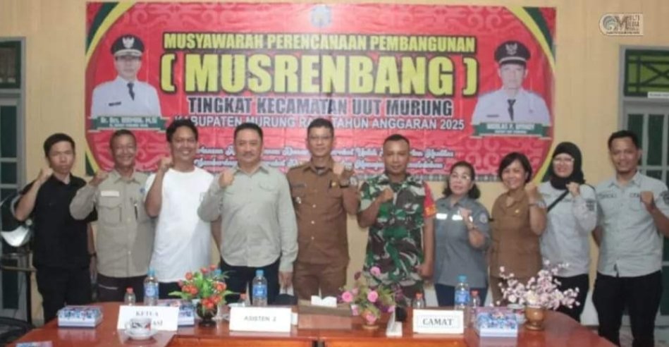 Musrenbang di Kecamatan Uut Murung, Fery Hardi : Perencanaan Pembangunan Sesuai dengan Skala Prioritas