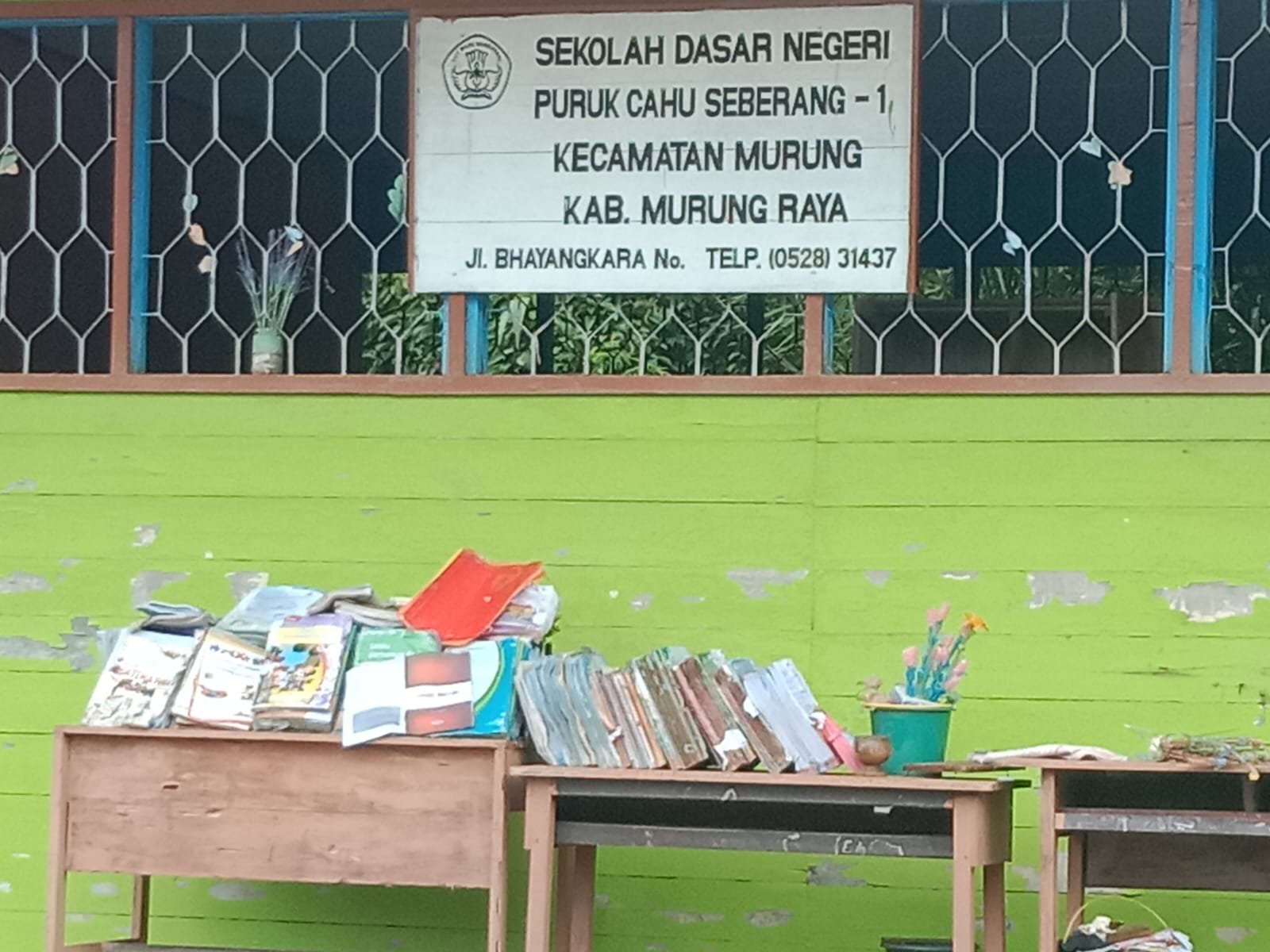 Pasca Banjar SDN Puruk Cahu Seberang 1 Perlu Penanganan