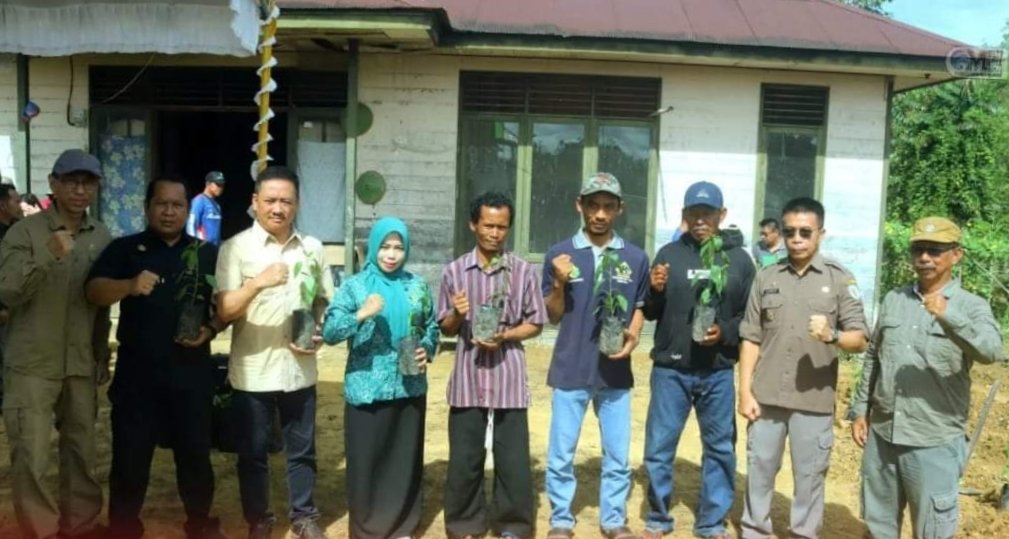 Pj Bupati Mura Serahkan 1.600 Bibit  Cabai untuk Petani