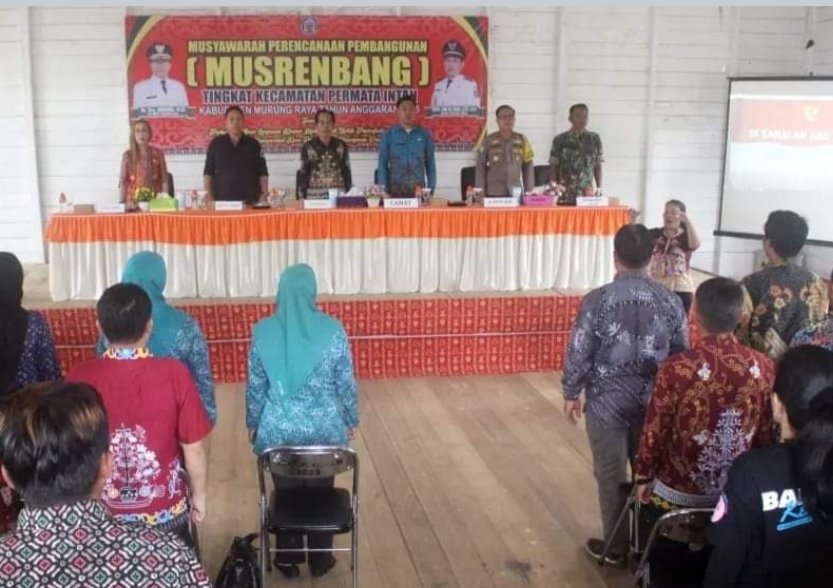 Serampang Buka Musrenbang di Kecamatan 