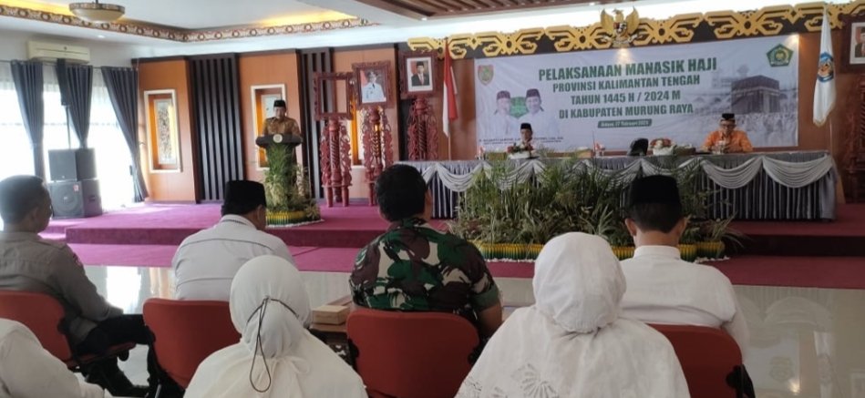 Puluhan CJH Murung Raya Ikut Manasik Haji