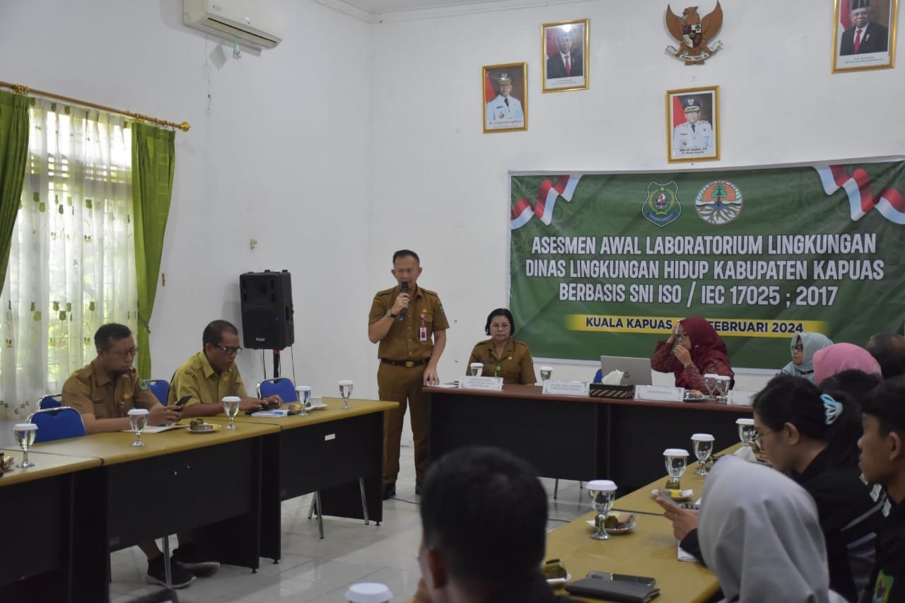 Sekda Buka Assesmen Awal Lab Lingkungan Berbasis SNI