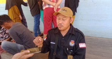 Muhamad Ansarari Ketua KPPS, Kelurahan Muara Tuhup Kecamatan Laung Tuhup