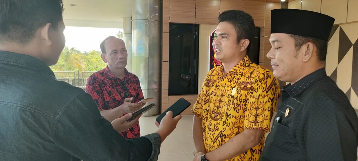 Rahmanto Muhidin Apresiasi Kunjungan Kerja Anggota DPRD Gunung Mas Ke DPRD Murung Raya .  
