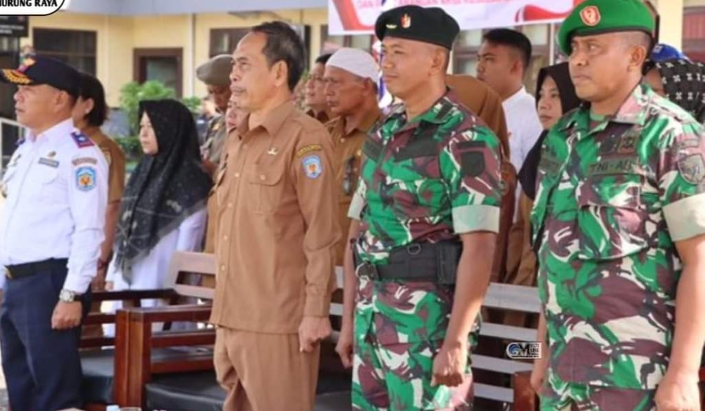 Asisten I Setda Mura Serampang Hadiri Apel Gelar Pasukan Operasi Keselamatan Telabang