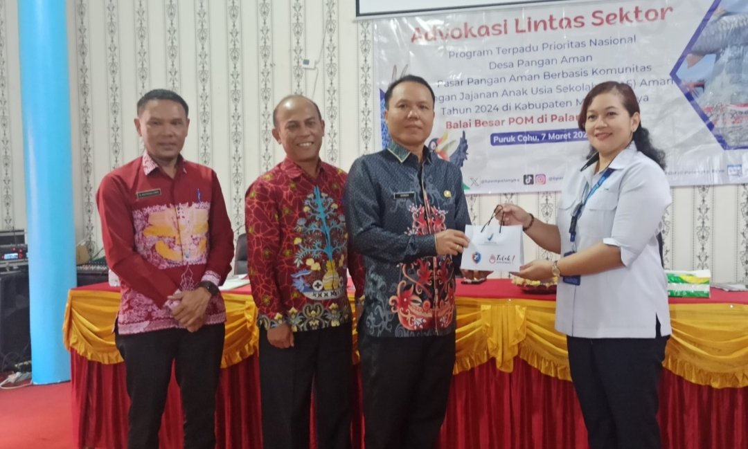 Pemkab Murung Raya Bersama BBPOM Komitmen Lindungi Keamanan Pangan 