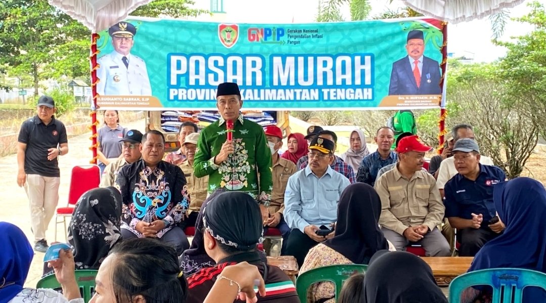 Pasar Murah Provinsi Kalteng Diserbu Warga Murung Raya