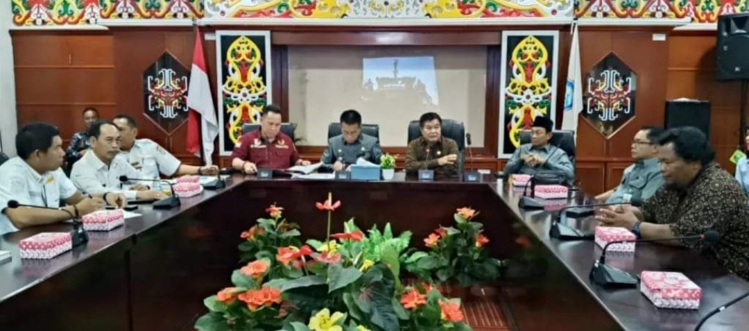Pemkab Murung Raya Sambut  Kunjungan Kerja DPRD Kubar