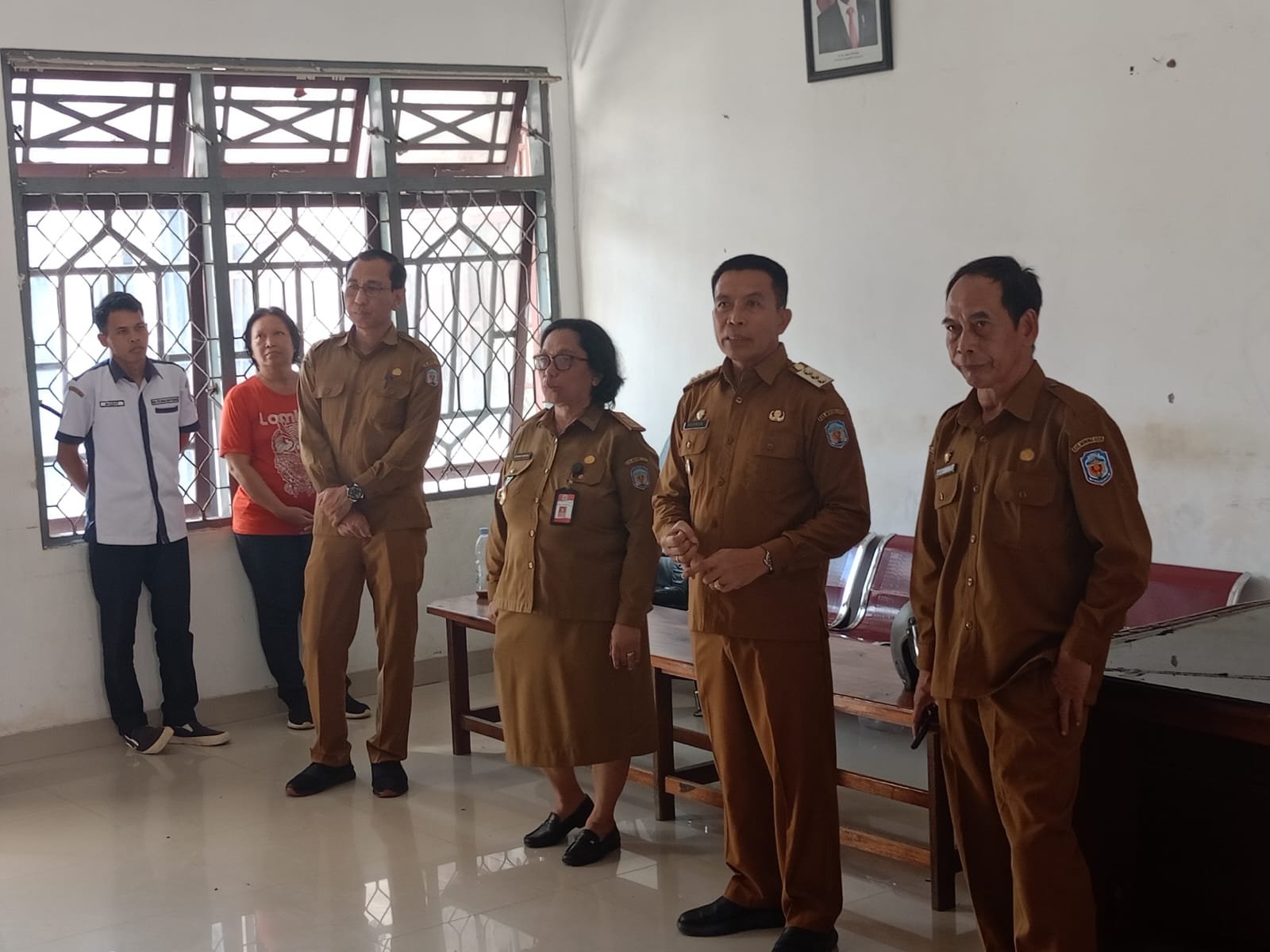 Sidak Pj. Bupati Hermon , Di Hari Pertama ASN Masuk Kerja