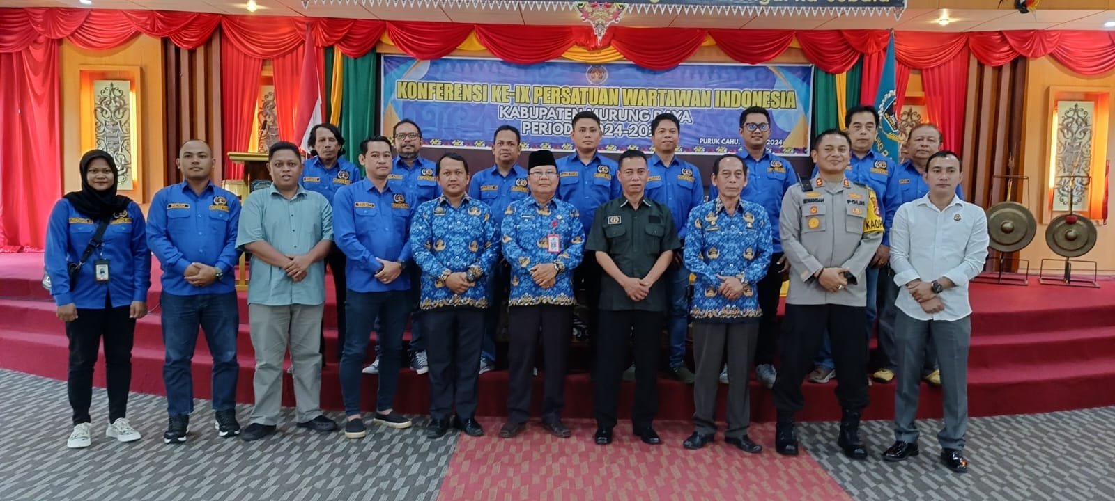 Ketua PWI Kalteng M. Zainal “ Saya berharap kepengurusan PWI benar – benar mampu Menampung Aspirasi Pengurus Maupun Anggotanya “