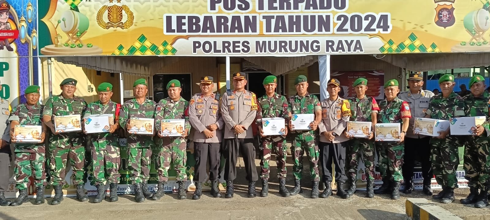 Bingkisan Lebaran Idul Fitri 1445 H Polres Murung Raya, “ Wujud Kebahagian Berbagi Berkah Kepada Sesama “  