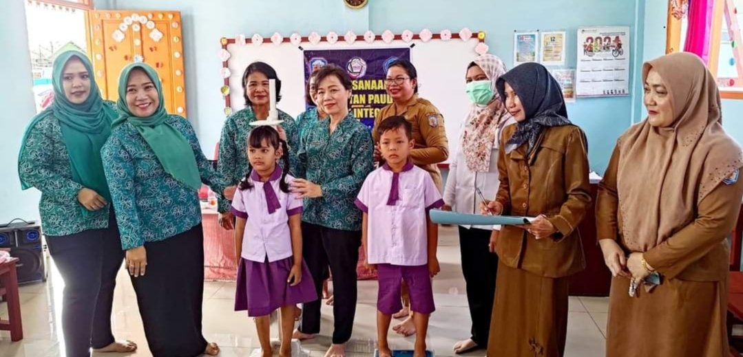Beri Motivasi, Bunda PAUD Mura Kunjungi TK Bina Bangsa