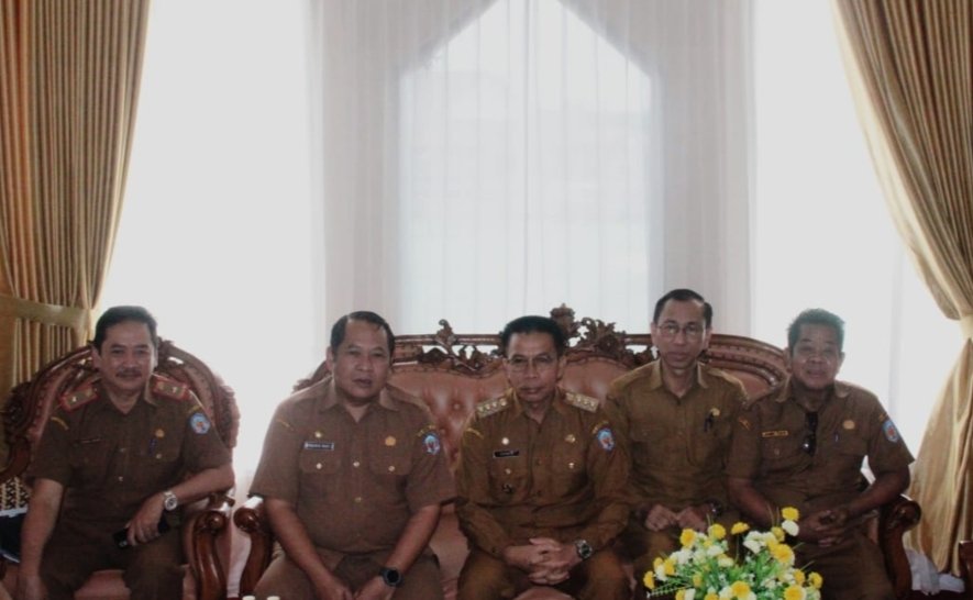 Pemkab Murung Raya Rakor Pengendalian Inflasi Bersama Mendagri