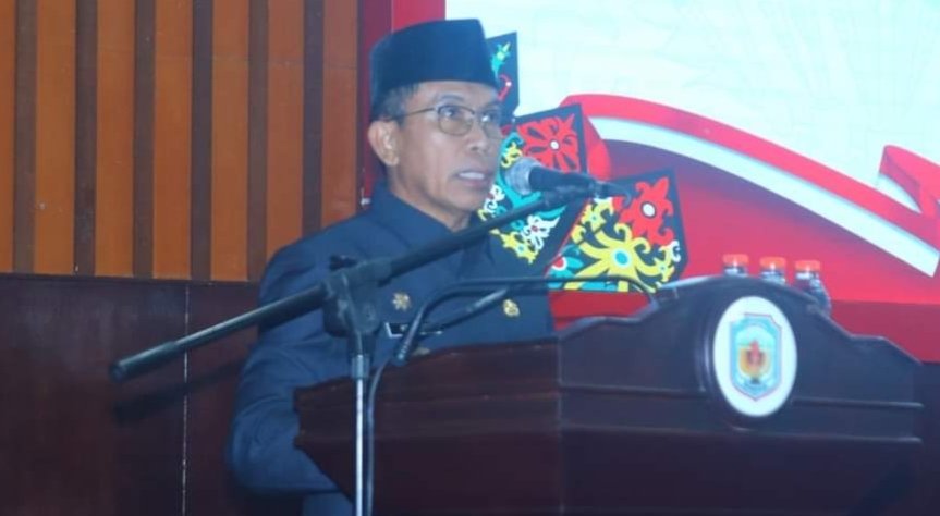 Pj Bupati Mura Hermon Hadiri Rapat Paripurna ke-5 Masa Sidang I