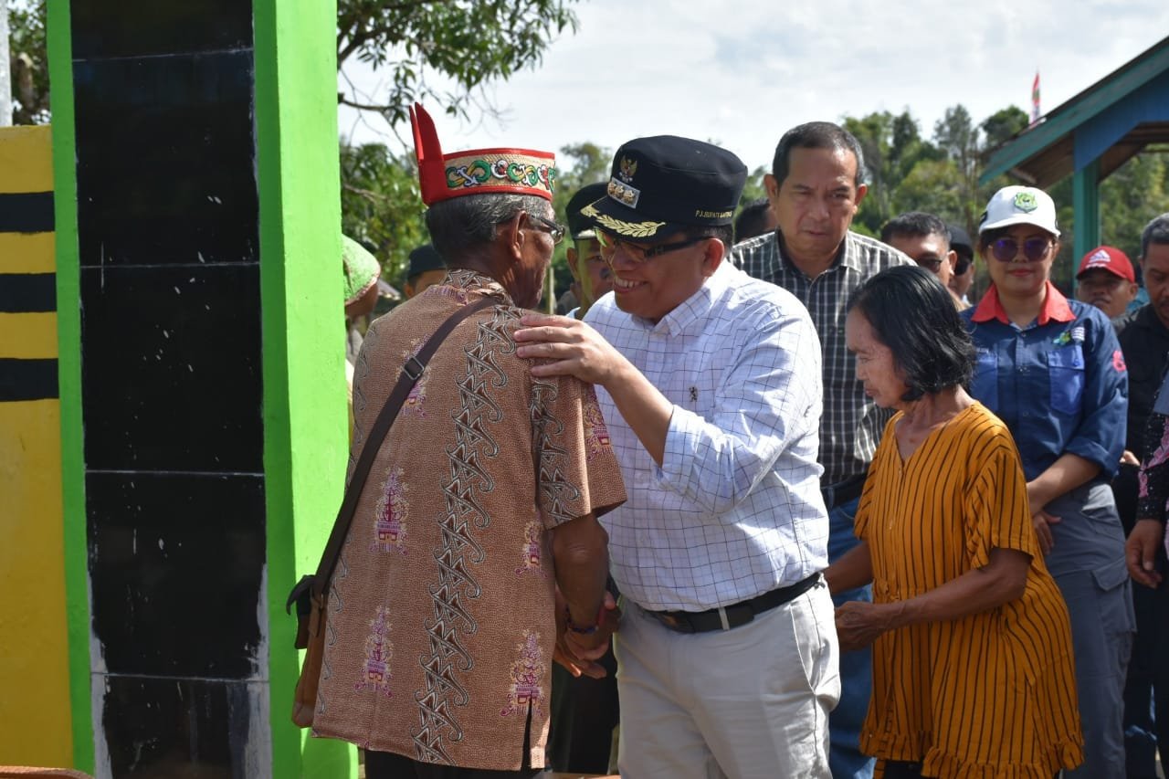 Erlin Hardi Lakukan Kunker ke Desa Tumbang Mangkutup