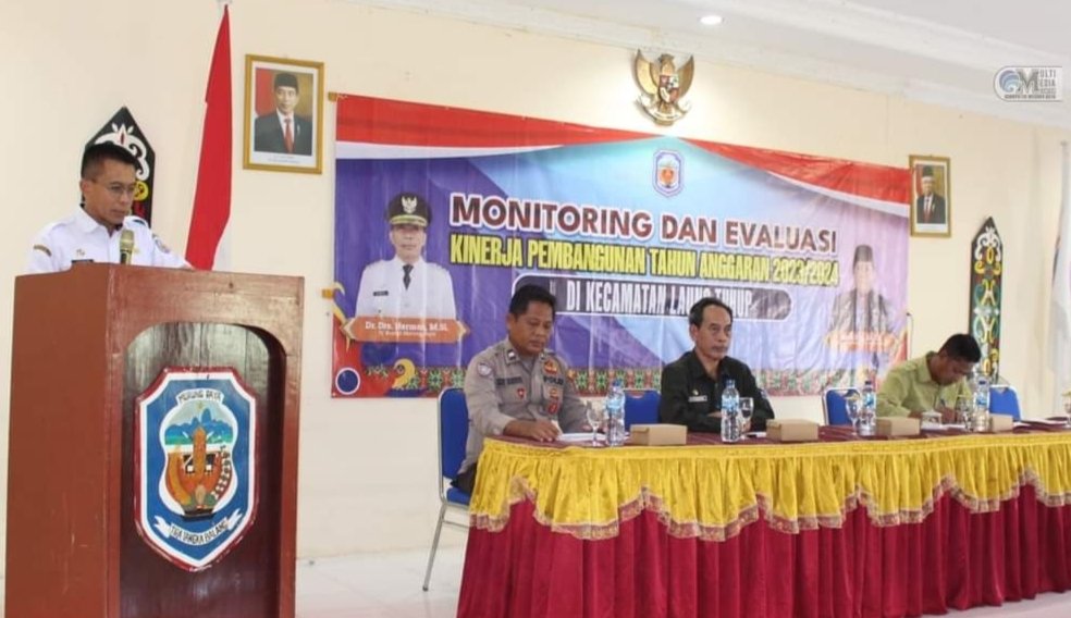Hermon Monev Kinerja Pembangunan di Kecamatan Laung Tuhup