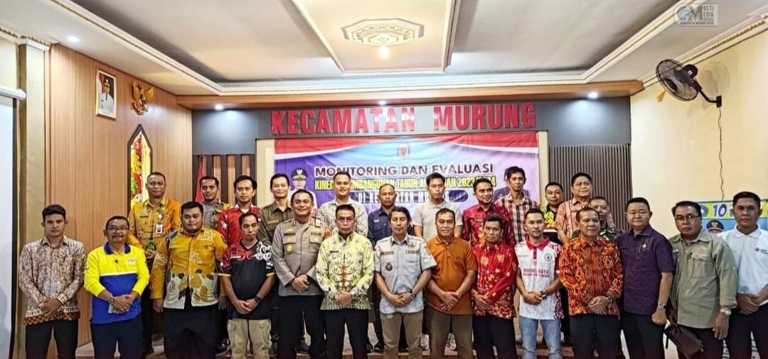 Monev Kinerja Pembangunan di Kecamatan Murung