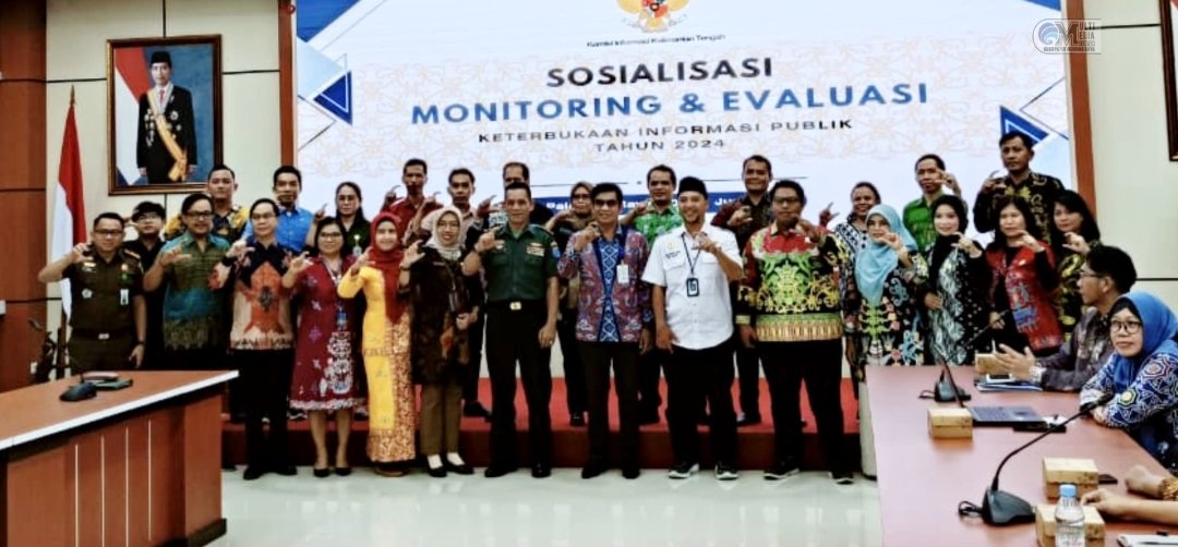Diskominfo SP Mura Ikut Sosialisasi Keterbukaan Informasi Publik 