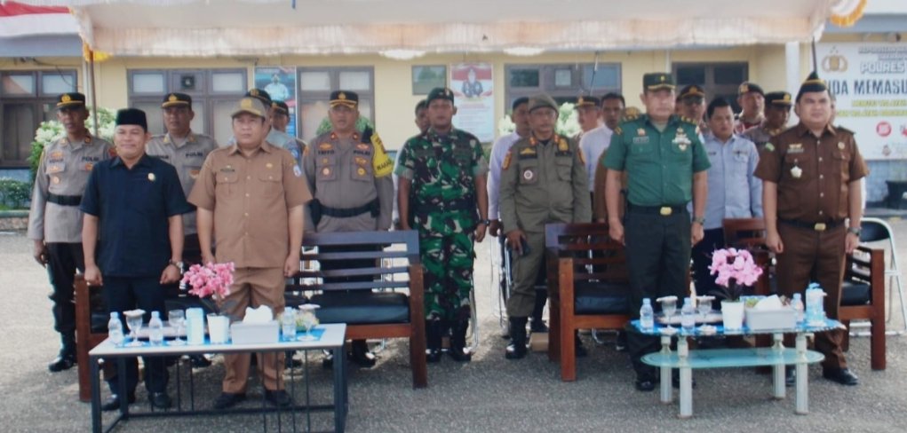 Pj Sekda Ikuti Apel Gelar Pasukan Operasi Patuh Telabang 2024