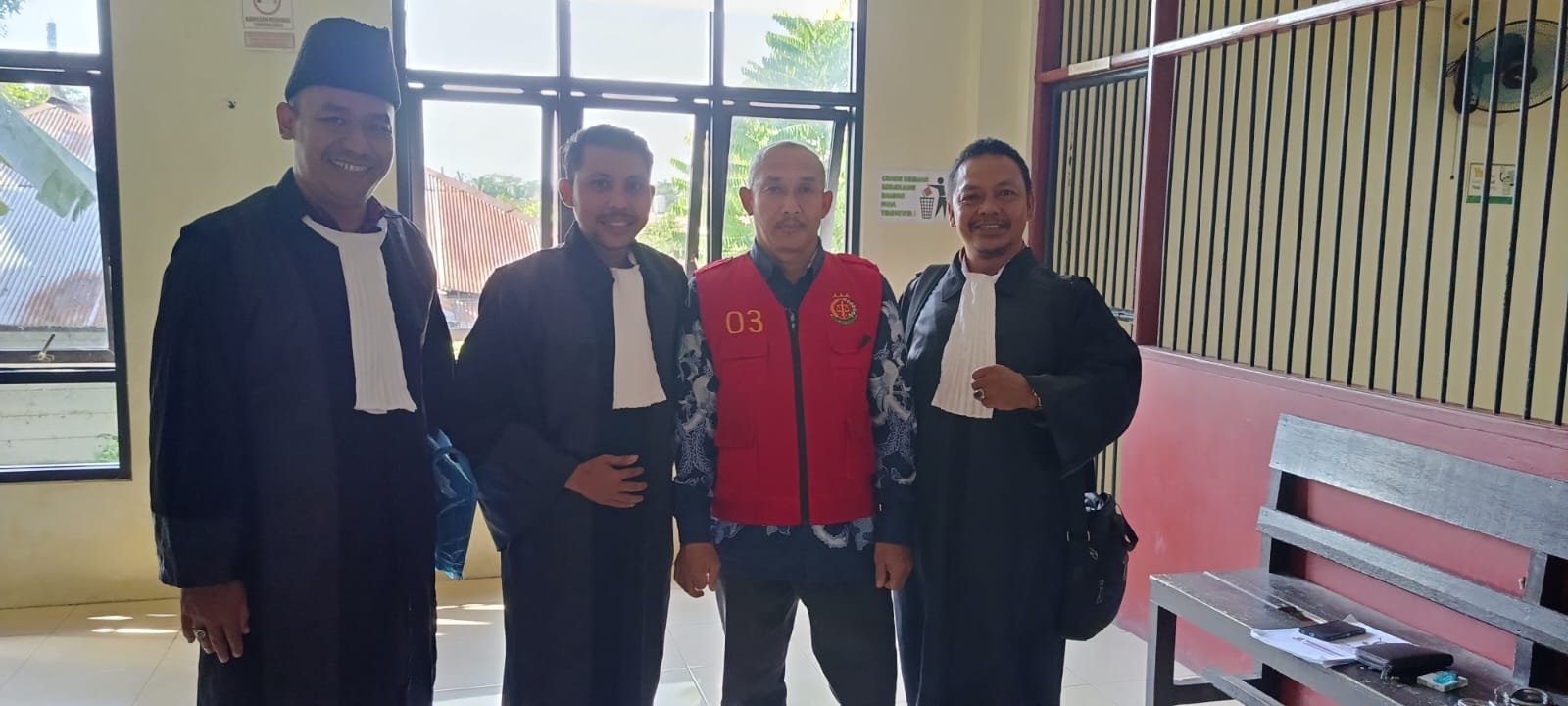 Terdakwa Maman, Harapkan Eksepsinya Mendapatkan Keadilan Dari Majelis Hakim ..!!!  