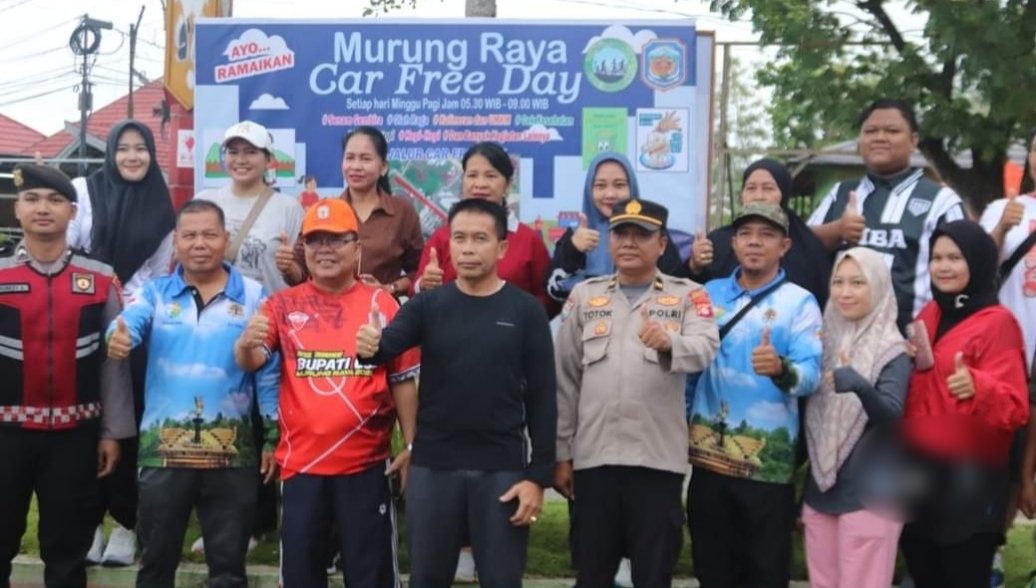 Car Free Day Disambut Antusias Masyarakat Murung Raya