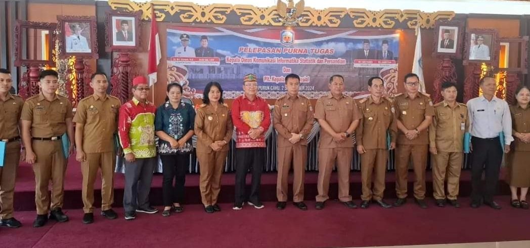 Pemkab Mura Gelar Pelepasan Purna Tugas Dua Kadis